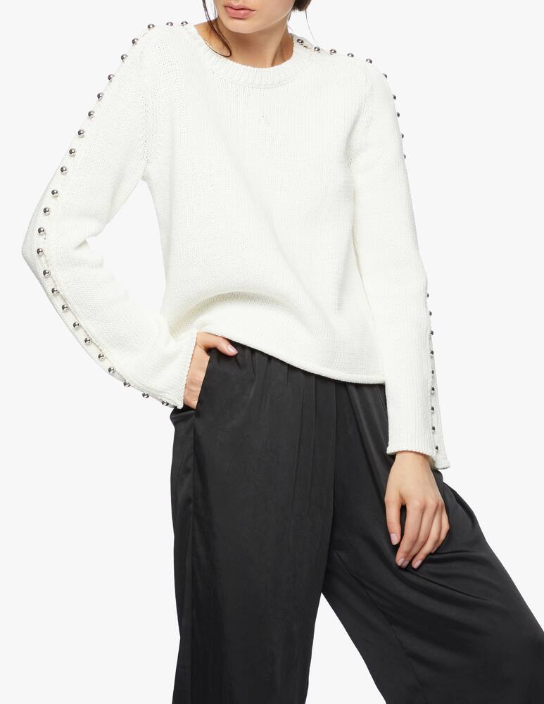3.1 Phillip Lim Maglione a manica lunga con scollo a barca - immagine 1 3.1 Phillip Lim Maglione a manica lunga con scollo a barca - immagine 1