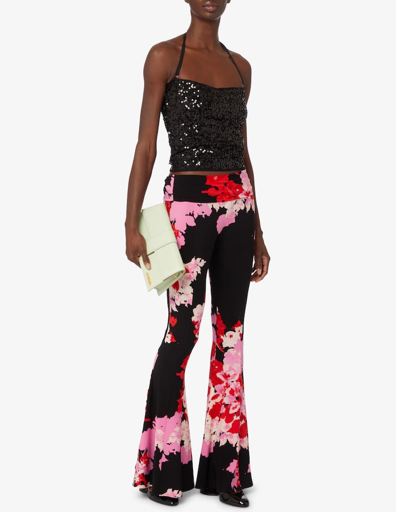 rinascente Norma Kamali Flare trousers - Black