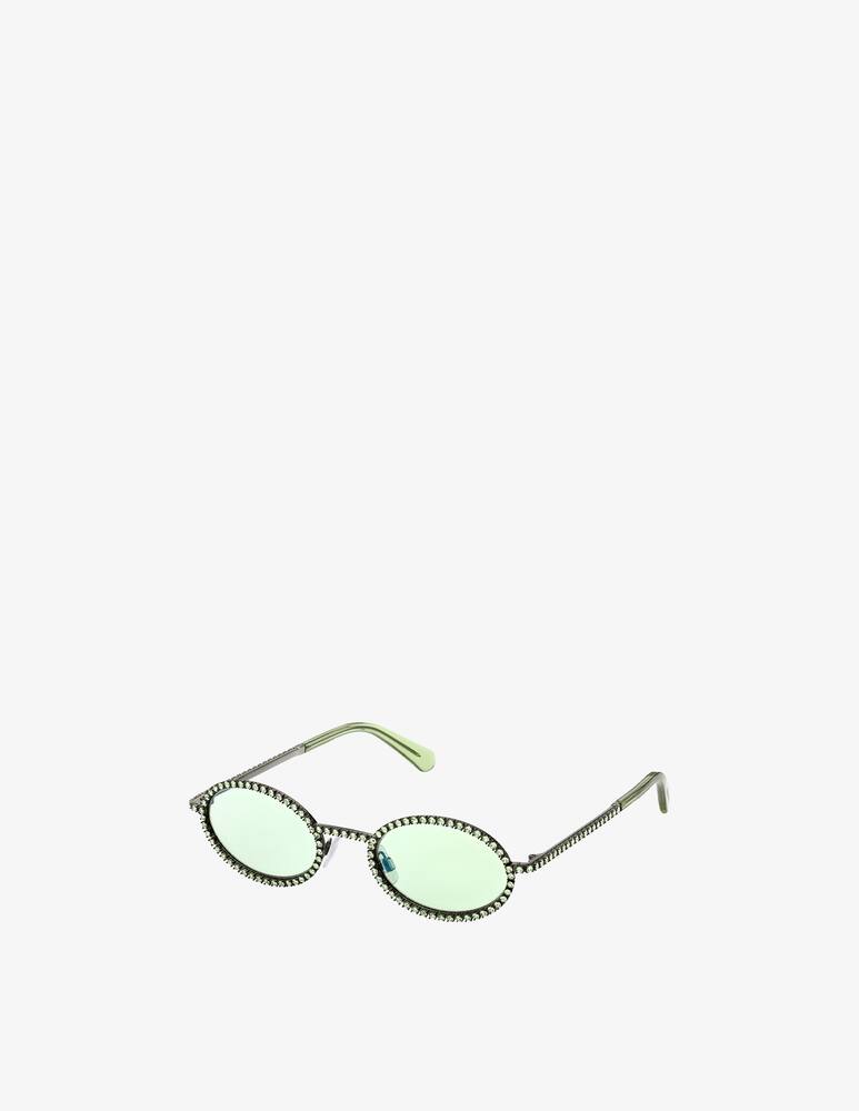 rinascente Swarovski SK0340 round sunglasses