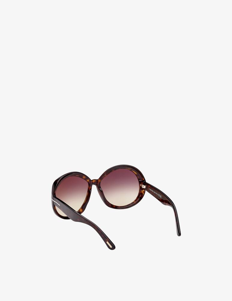 rinascente Tom Ford FT1010 rounded sunglasses