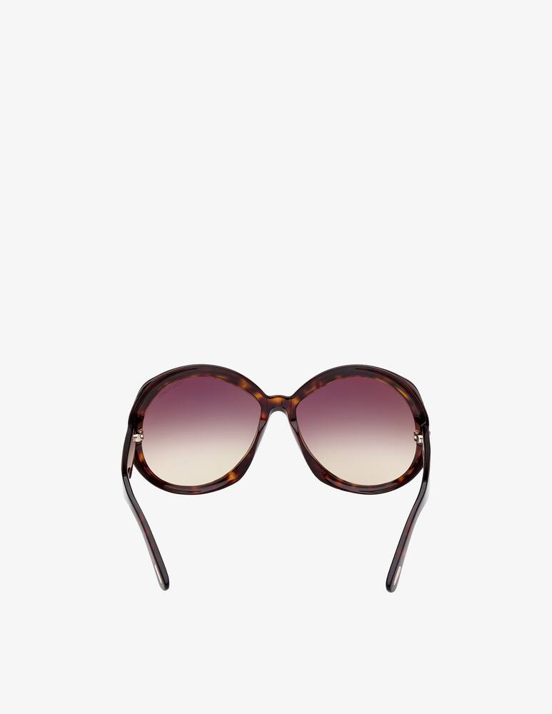 rinascente Tom Ford FT1010 rounded sunglasses