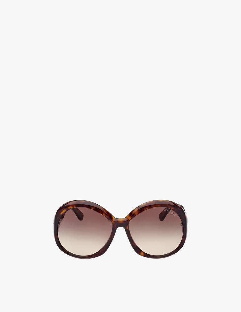 rinascente Tom Ford FT1010 rounded sunglasses
