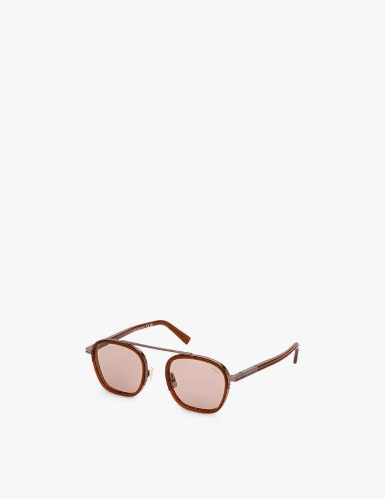 Zegna Occhiali da sole squadrati EZ0231 - immagine 1 Zegna Occhiali da sole squadrati EZ0231 - immagine 1