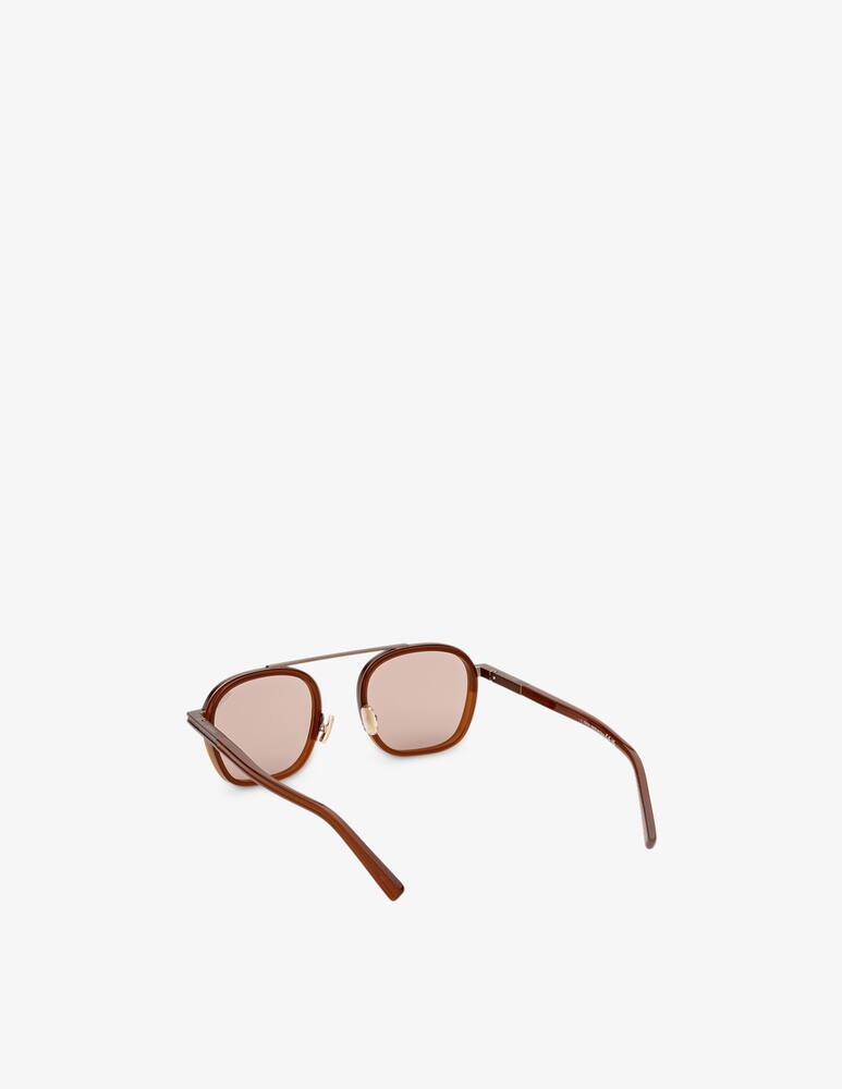 rinascente Zegna EZ0231 square sunglasses