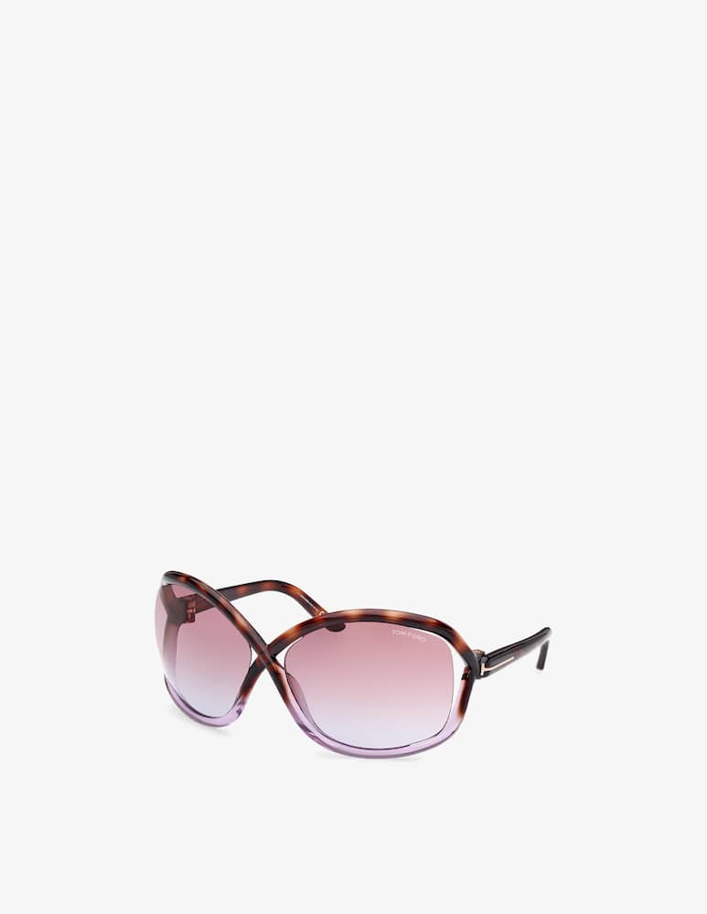 rinascente Tom Ford FT1068 oversized sunglasses