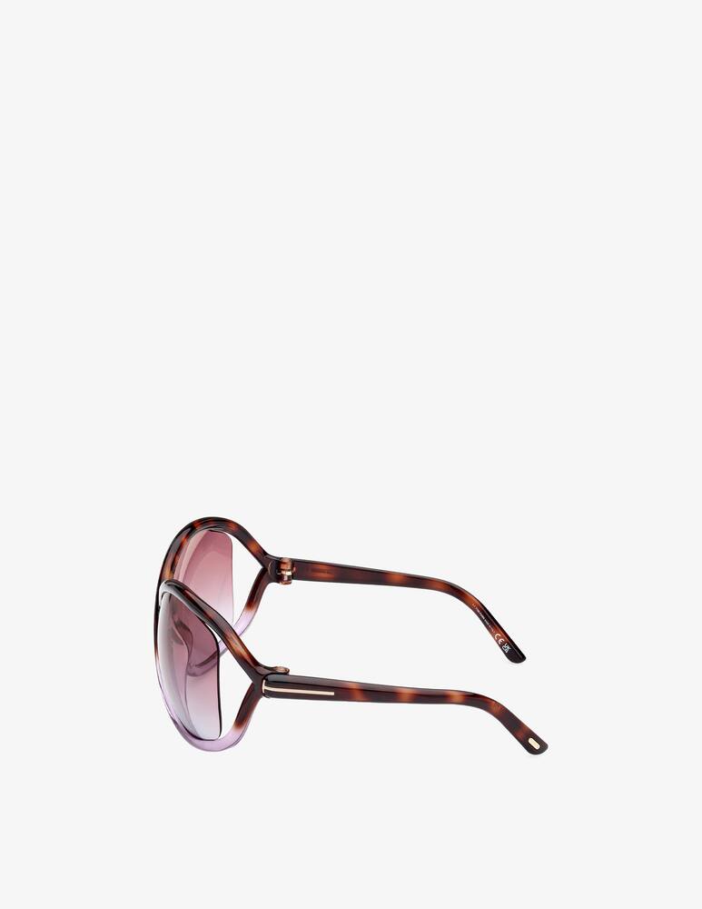 rinascente Tom Ford FT1068 oversized sunglasses