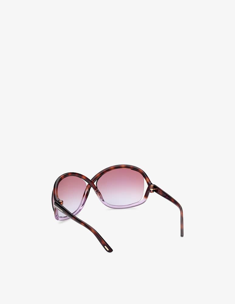 rinascente Tom Ford FT1068 oversized sunglasses