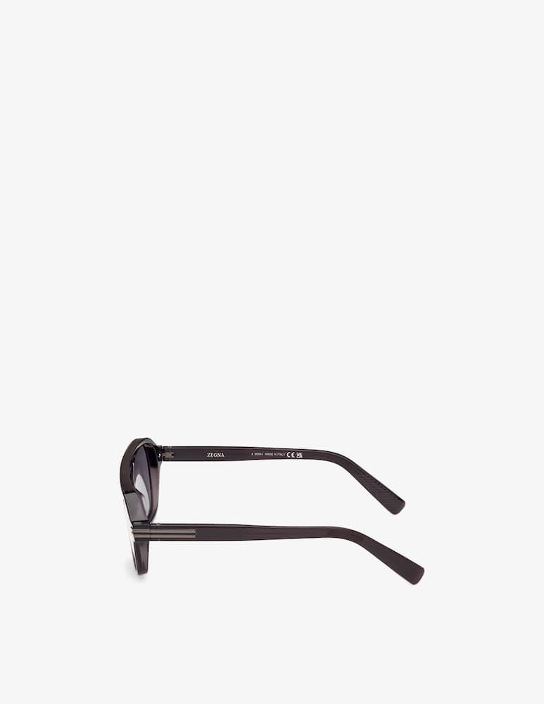 Zegna Occhiali da sole rotondi EZ0241 - immagine 3 Zegna Occhiali da sole rotondi EZ0241 - immagine 3
