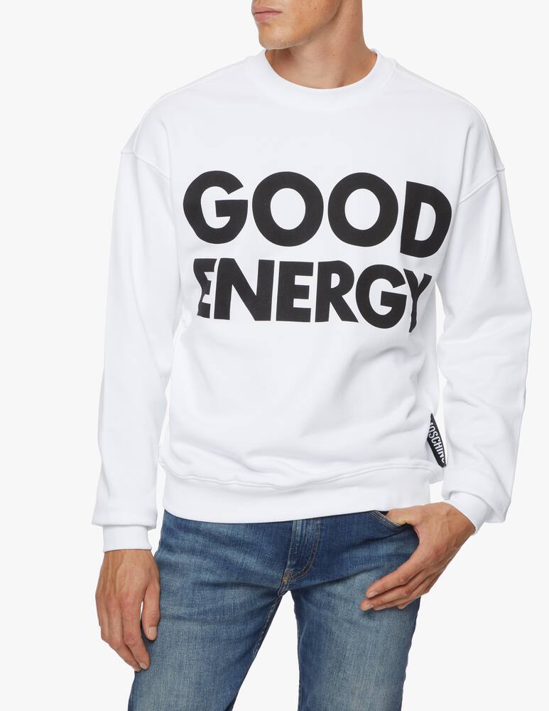 rinascente Moschino Felpa girocollo good energy