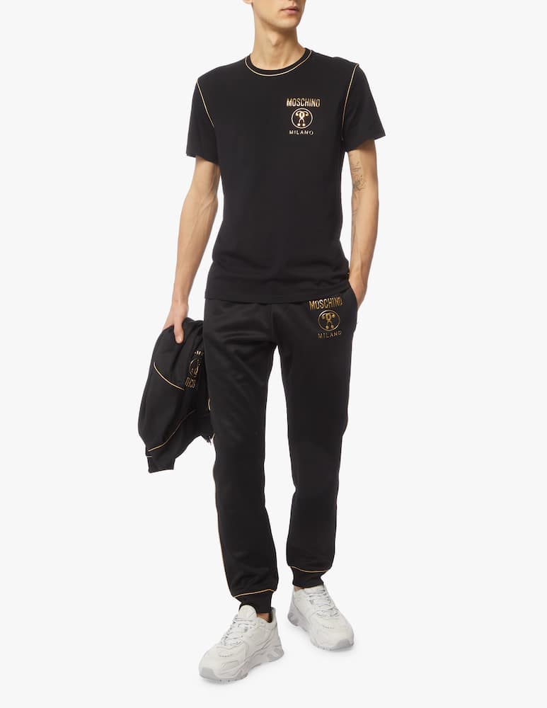 rinascente Moschino Pantaloni tuta oro