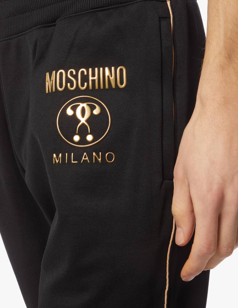 rinascente Moschino Pantaloni tuta oro