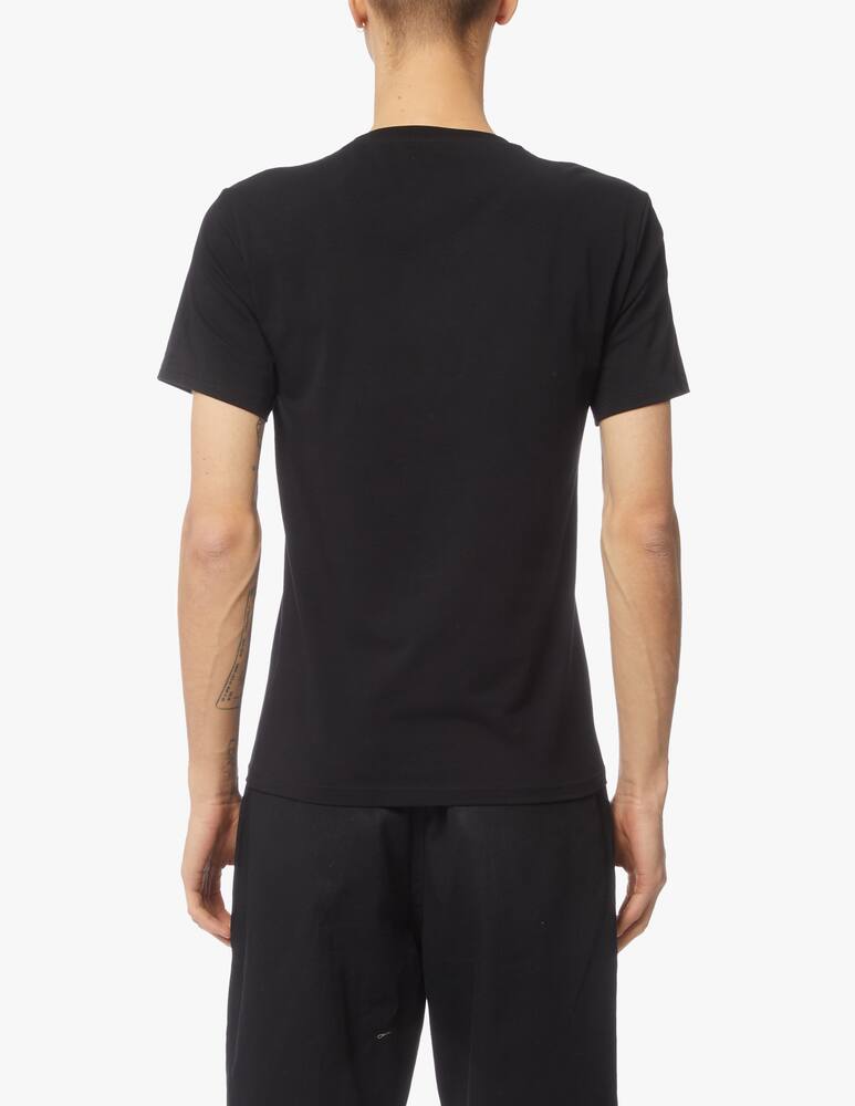 rinascente Moschino Double mark logo t-shirt