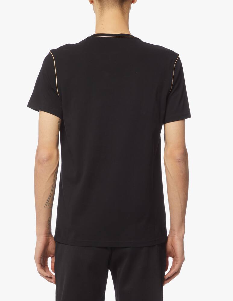 rinascente Moschino T-shirt con logo oro