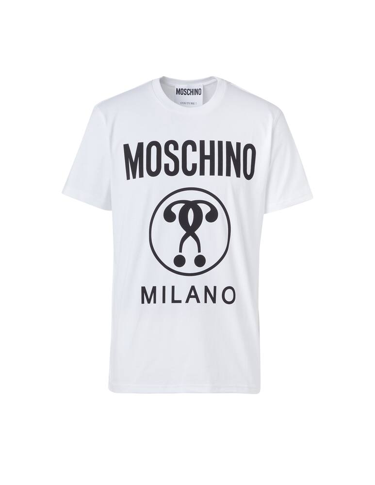 rinascente Moschino Couture Logo question mark t-shirt