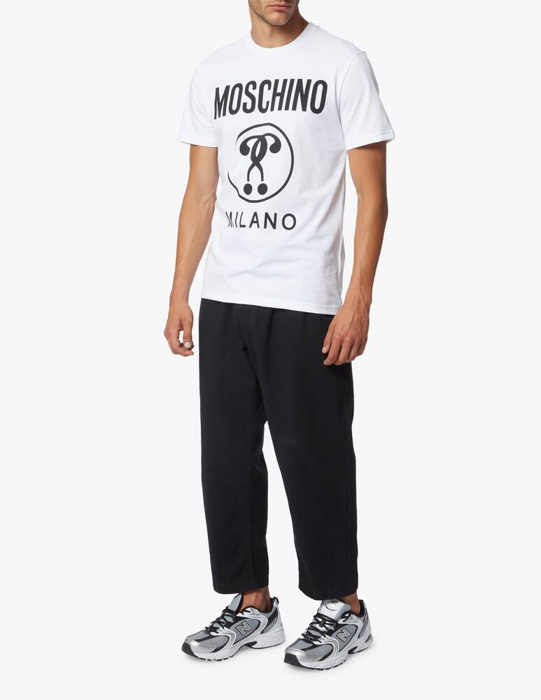 rinascente Moschino Couture Logo question mark t-shirt