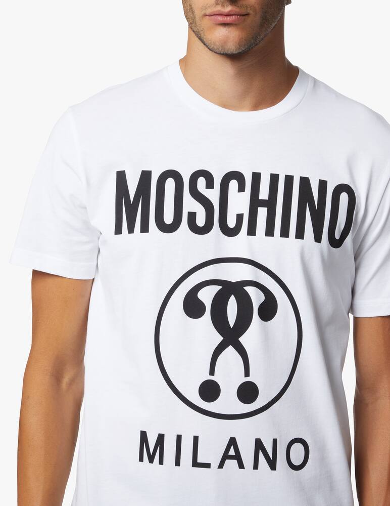 rinascente Moschino Couture Logo question mark t-shirt