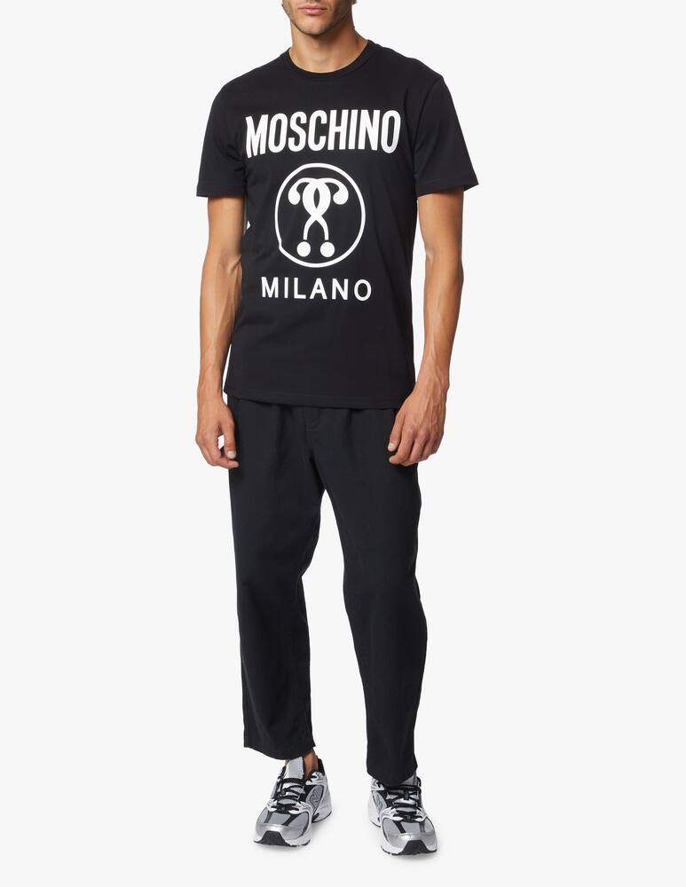 rinascente Moschino Couture Logo question mark t-shirt