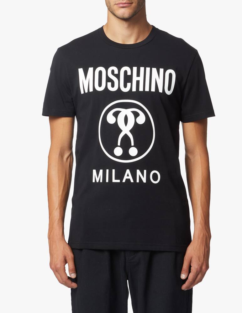rinascente Moschino Couture Logo question mark t-shirt