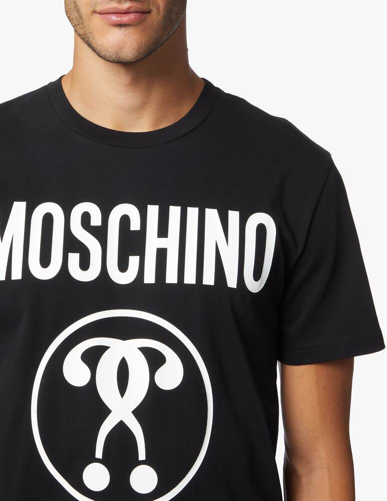 rinascente Moschino Couture Logo question mark t-shirt