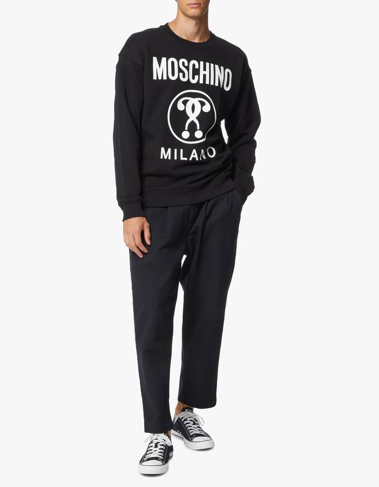 rinascente Moschino Couture Felpa girocollo logo question mark