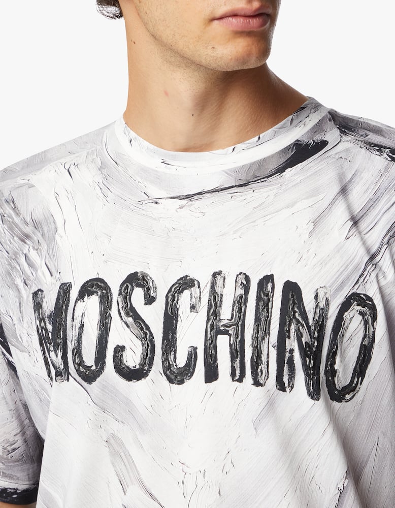 rinascente Moschino Couture Painted t-shirt