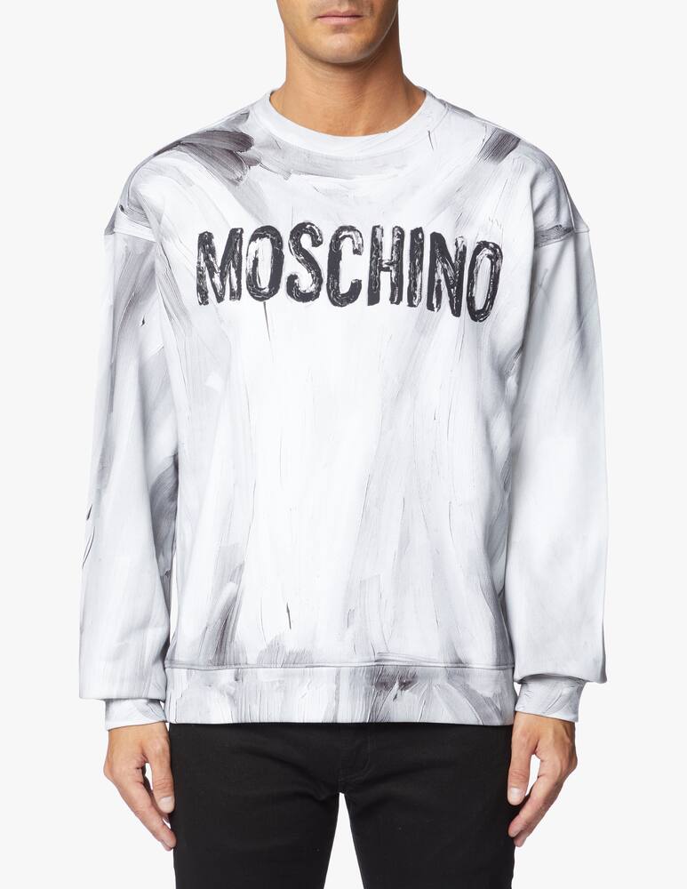 rinascente Moschino Couture Painted sweatshirt