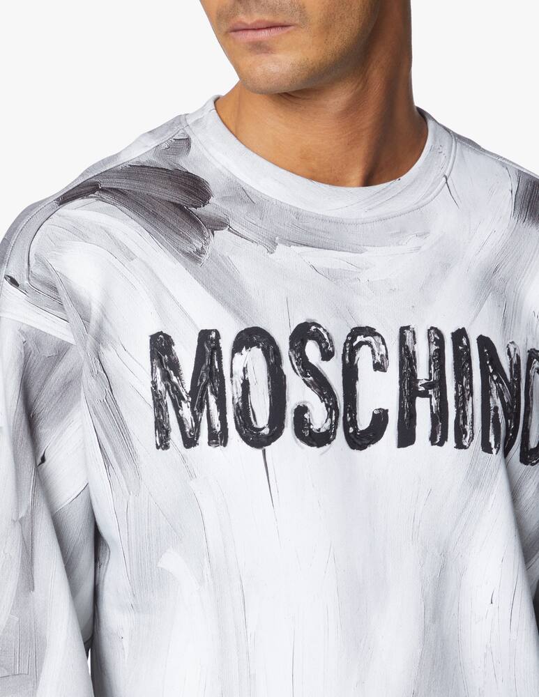 rinascente Moschino Couture Painted sweatshirt