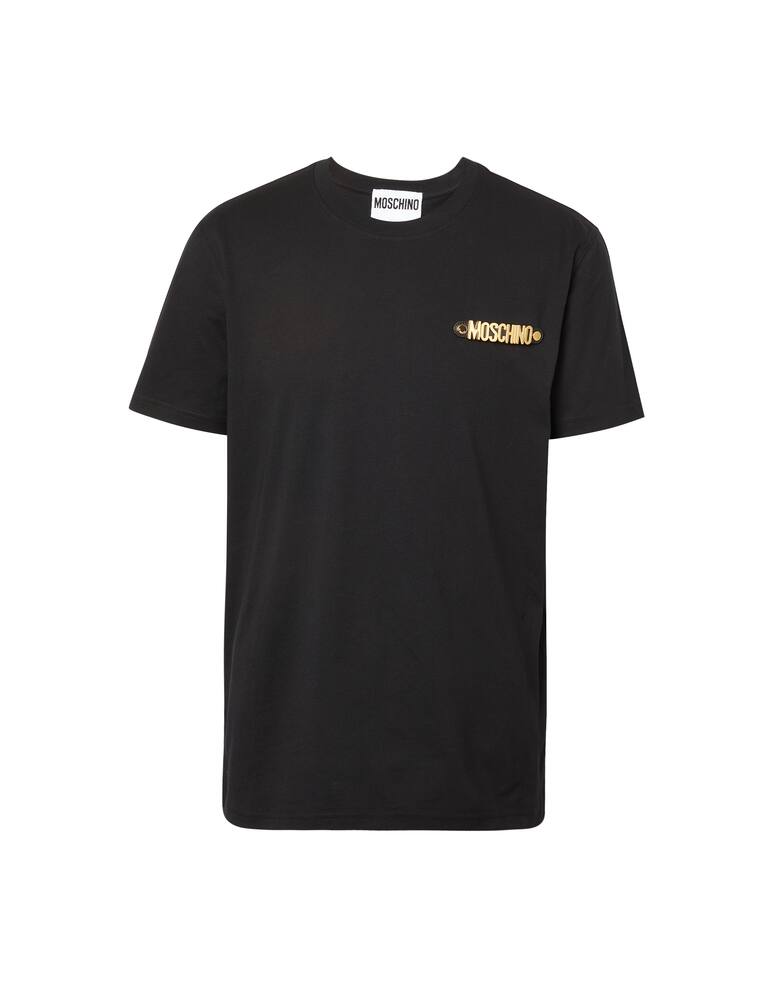 rinascente Moschino Couture Gold lettering t-shirt