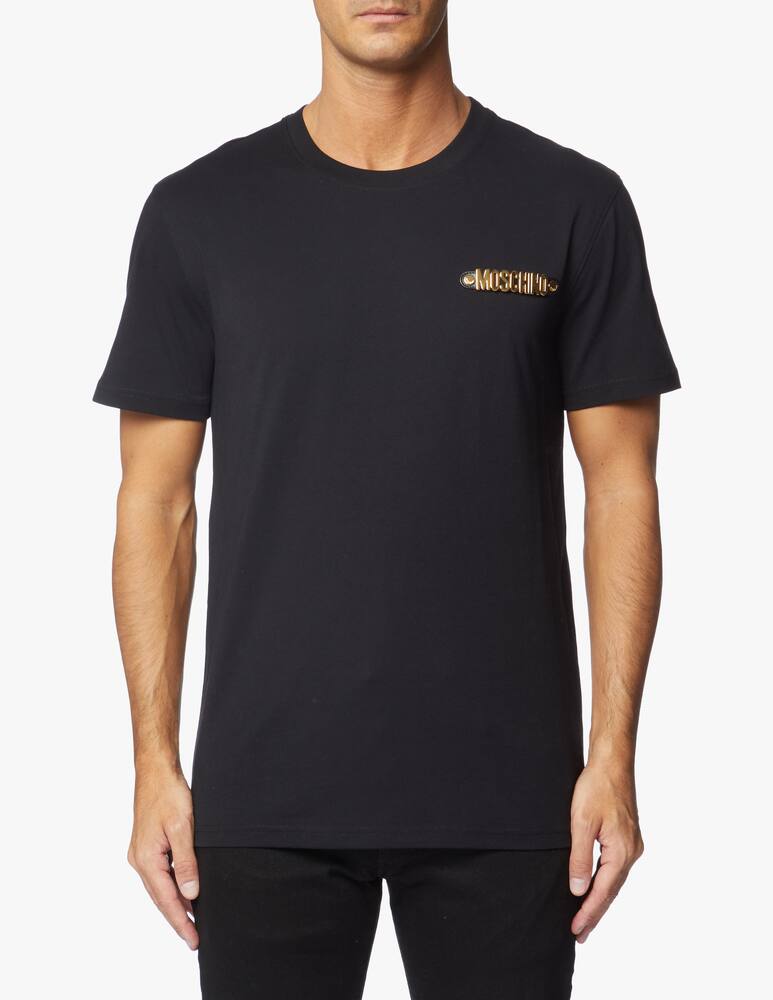 rinascente Moschino Couture Gold lettering t-shirt