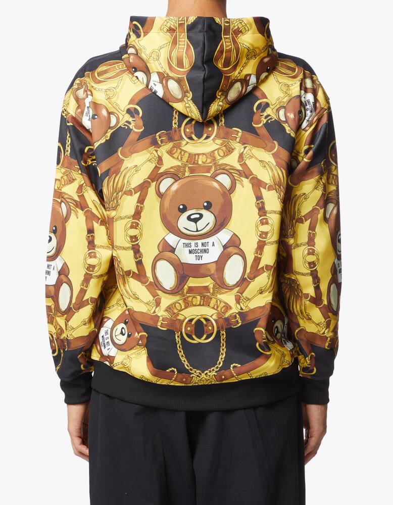 rinascente Moschino Couture Felpa con cappuccio teddy