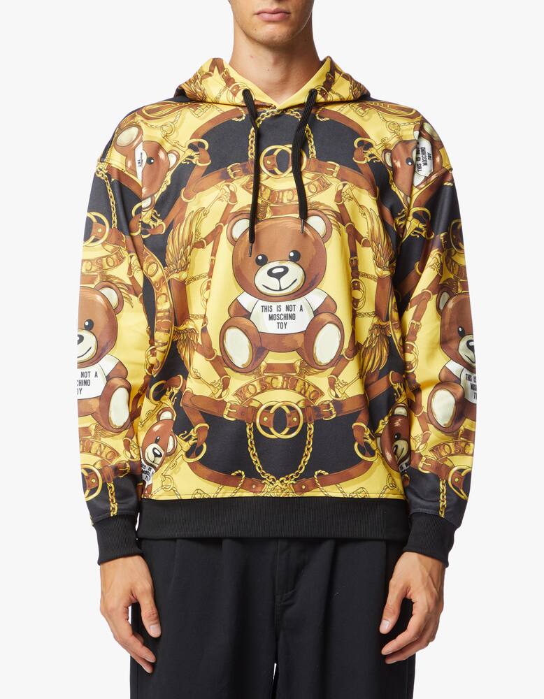 rinascente Moschino Couture Felpa con cappuccio teddy