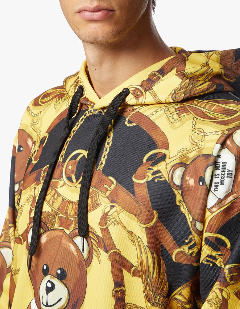 rinascente Moschino Couture Felpa con cappuccio teddy