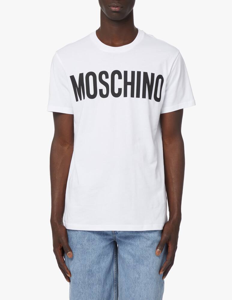 Moschino Couture Maglietta girocollo istitutional logo - immagine 1 Moschino Couture Maglietta girocollo istitutional logo - immagine 1