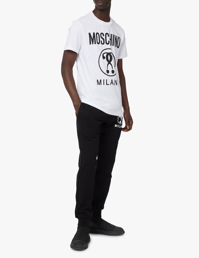 rinascente Moschino Couture Maglietta girocollo dqm logo 