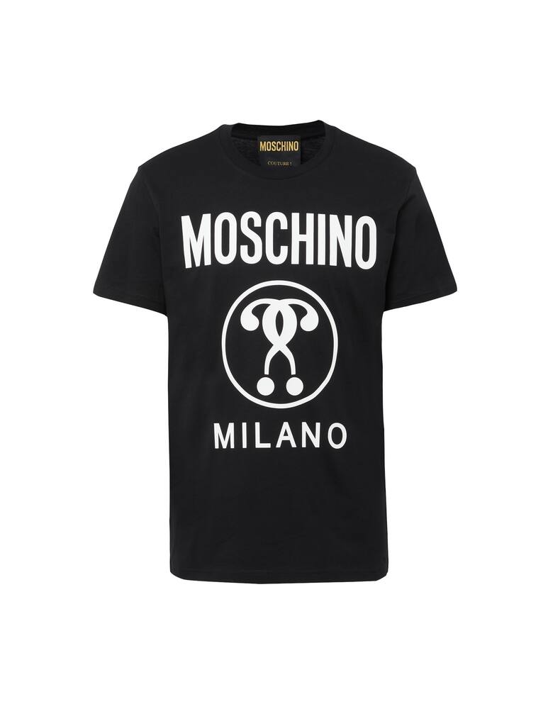 Moschino Couture Maglietta girocollo dqm logo - immagine 5 Moschino Couture Maglietta girocollo dqm logo - immagine 5