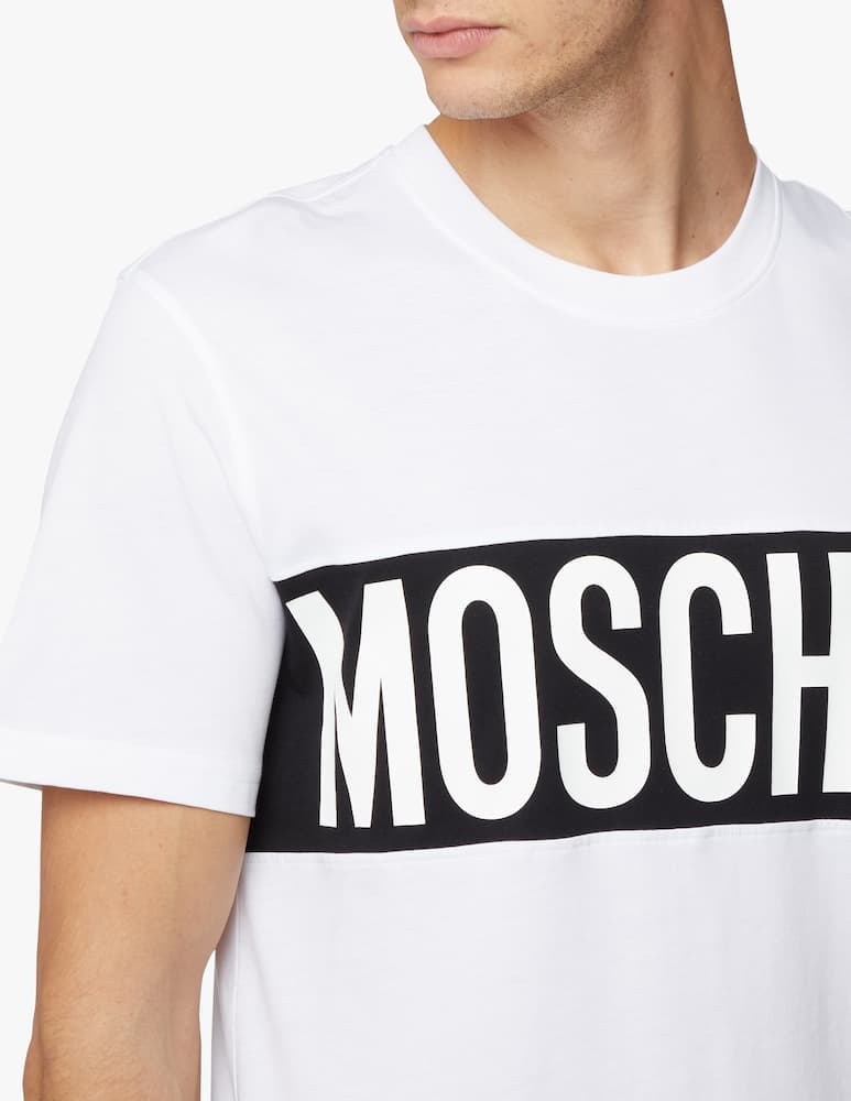 rinascente Moschino T-shirt istitutional band - white