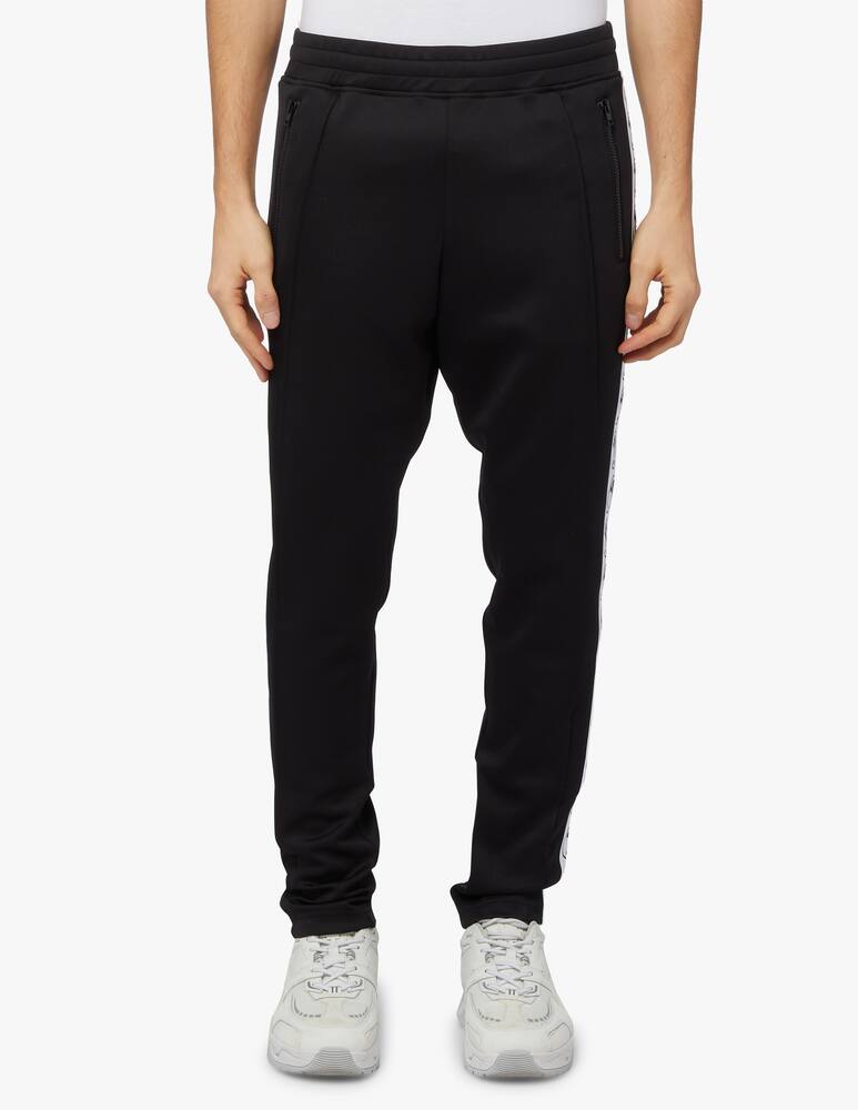 rinascente Moschino Pantalone felpa tecnica dqm tape - nero