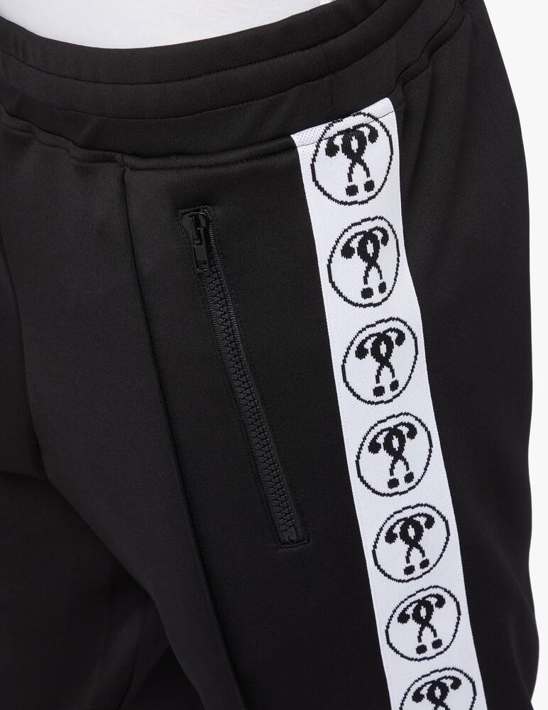 rinascente Moschino Pantalone felpa tecnica dqm tape - nero