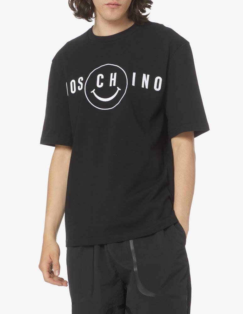 rinascente Moschino Small logo t-shirt - black