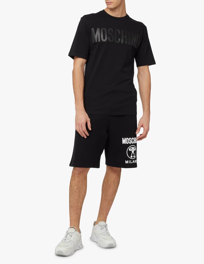 rinascente Moschino Maglietta istitutional tst - nero