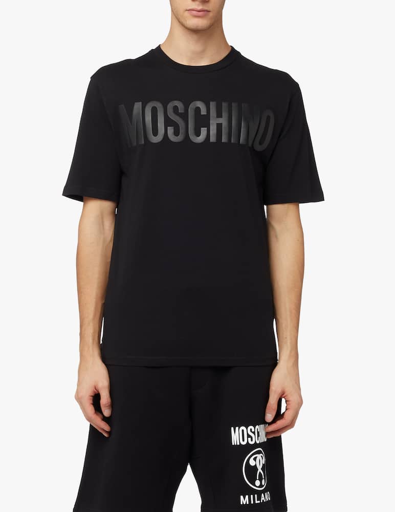 rinascente Moschino Maglietta istitutional tst - nero