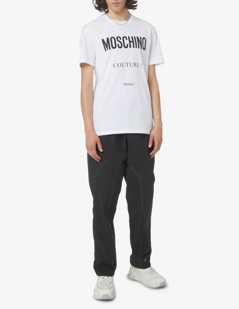 rinascente Moschino Maglietta manica corta stampa moschino couture - bianco