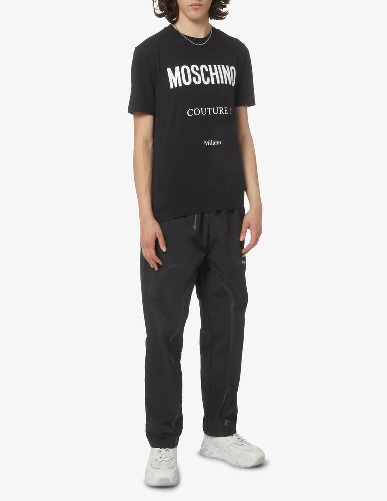 rinascente Moschino Maglietta manica corta logo stampa - nero