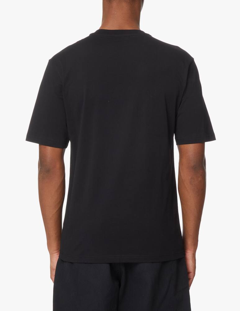 rinascente Moschino Maglietta manica corta metallic logo - nero