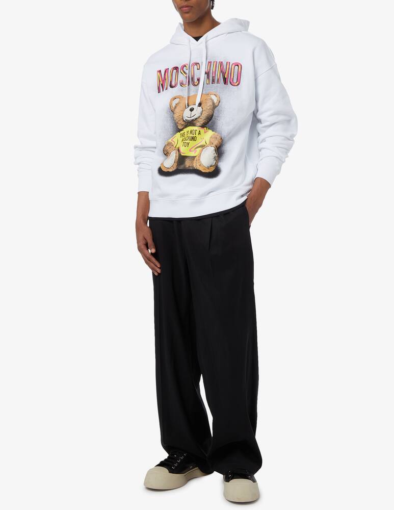 Moschino Felpa con cappuccio teddy - immagine 2 Moschino Felpa con cappuccio teddy - immagine 2