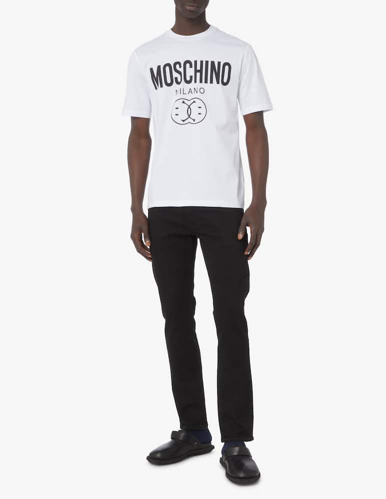 rinascente Moschino Logo smile t-shirt 
