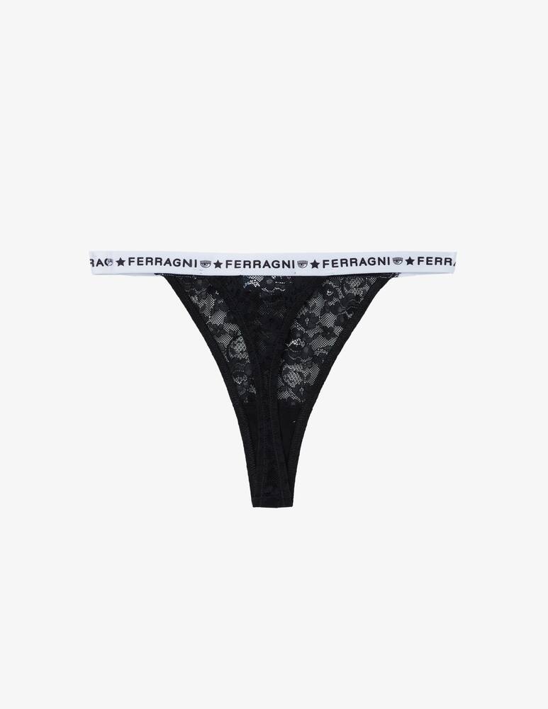 Chiara Ferragni Lace thong - picture 1 Chiara Ferragni Lace thong - picture 1