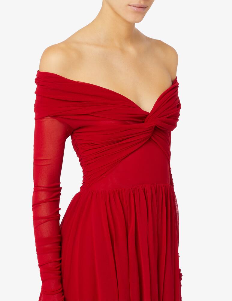 rinascente Philosophy di Lorenzo Serafini Abito a maniche lunghe con spalle scoperte