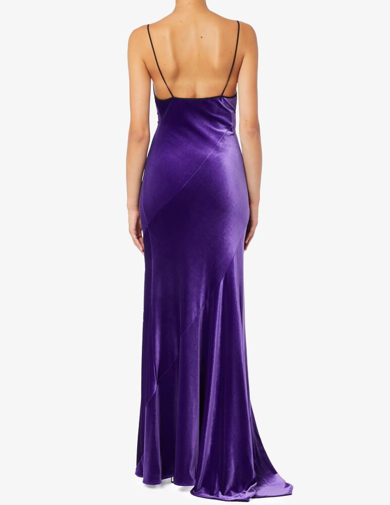 rinascente Philosophy di Lorenzo Serafini Abito in velluto senza maniche