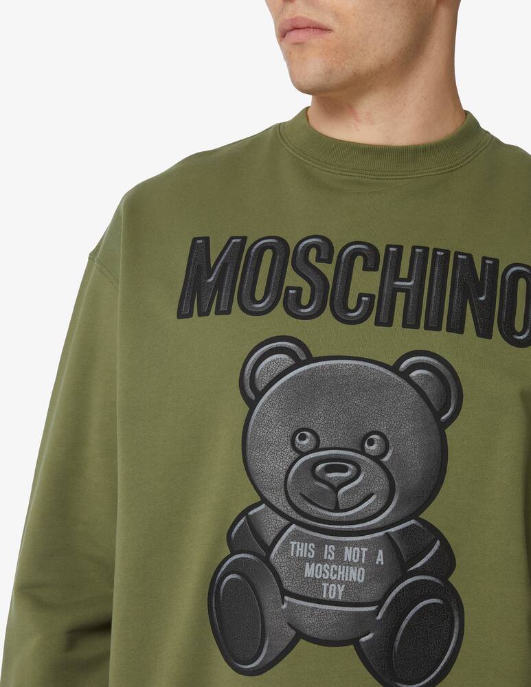 rinascente Moschino Felpa girocollo teddy seasonal